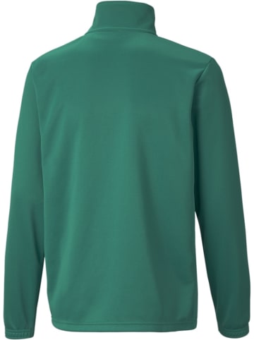 Pullover "TeamRISE 1/4 Zip Top Jr" in Grün