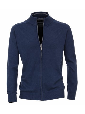 Strickjacke in Aquadunkelblau