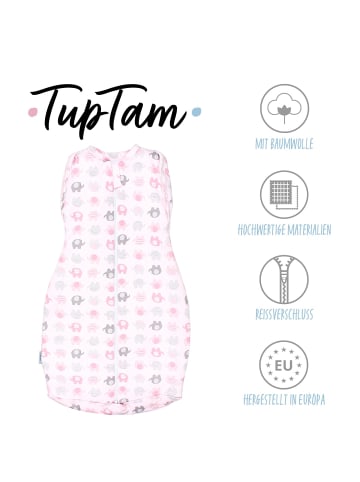 Babay Schlafsack Pucksack Round in rosa Modell 4