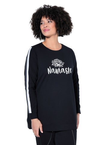 Sweatshirt in schwarz