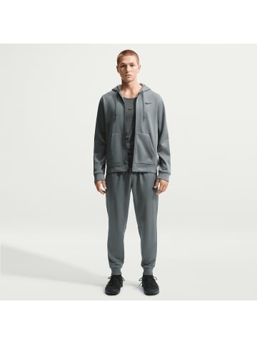 Kapuzensweat M NK TF FLEX FLC FZ HD in Hellgrau084