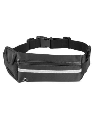 Sport-Bauchtasche in Schwarz