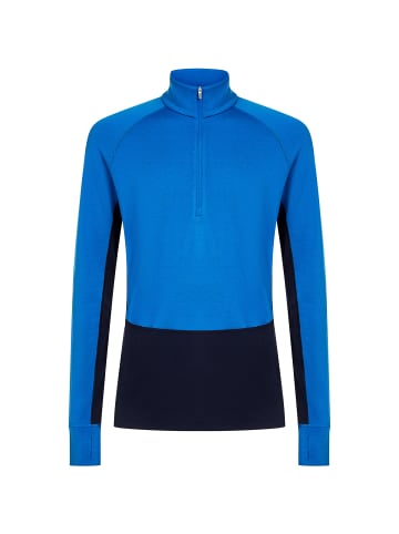 Unterhemd Merino 260 ZoneKnit LS Half Zi in Grau061