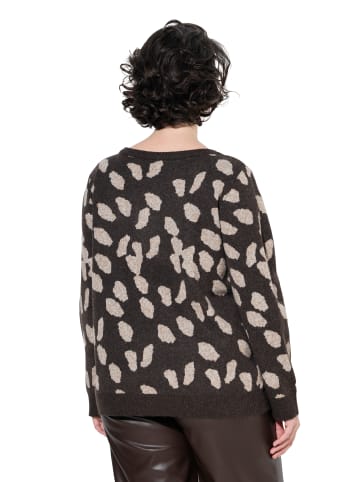 Pullover in mahagoni