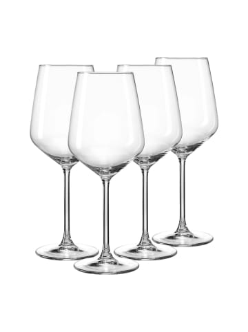 4er Set Weißweingläser Rumba in Transparent 370 ml
