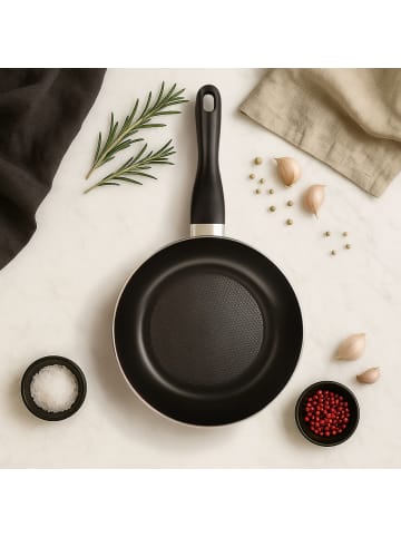 Made in Germany Bratpfanne 24 cm | ohne Deckel in Schwarz