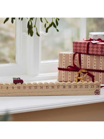 Weihnachtskalender LASTWAGEN mit WEIHNACHTSBAUM 50 cm