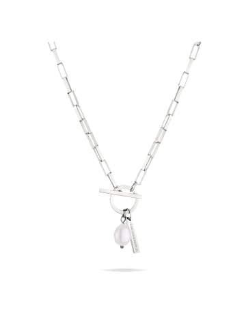 Halskette Modern Pearl in silber