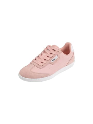 Pink Leder Low Top Sneaker