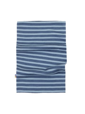 Schlauchschal Neckwarmer aus Merinowolle in dark blue