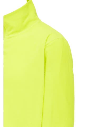 Herren Fleecepullover in Limette