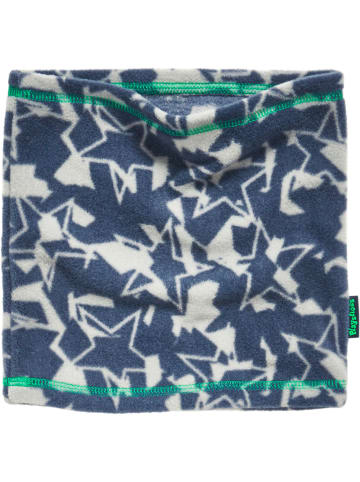Fleece-Schlauchschal Sterne Camouflage in Dunkelgrau