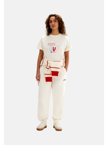 T-Shirt 'Rendere' in cremeweiß