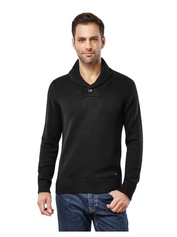 Pullover tailliert in schwarz