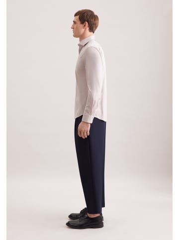 Jerseyhemd Slim in Beige