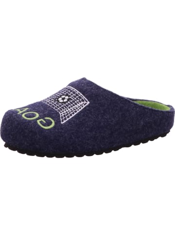 Pantoffel in blau