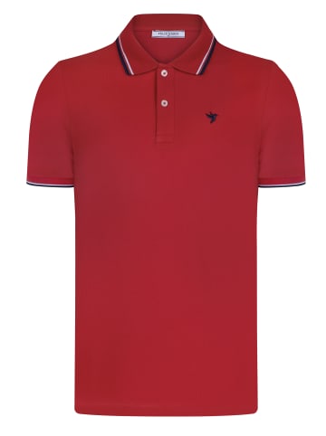 Polo Shirt Kurz Arm in Rot