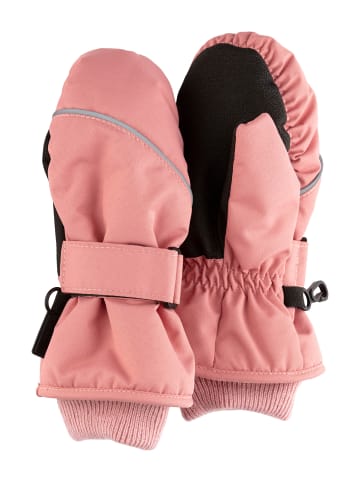 Fäustlinge Rips in rosa