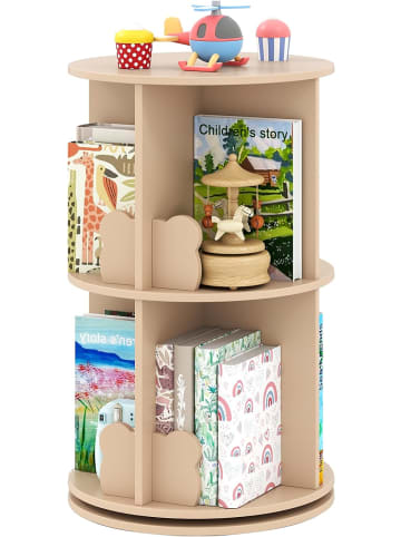 drehrbares Bücherregal Kinder in Braun