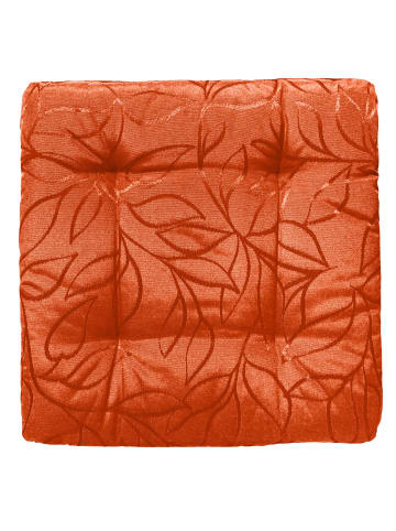 Jacquard, Baumwollmischung Outdoor-Stuhlkissen Terrassa in orange