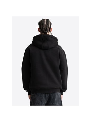 Sweatjacke "Glapthorn" in Schwarz