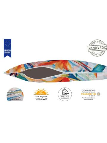 2er Set Outdoor Kissenhülle 30x50cm Motiv in Strelitzia