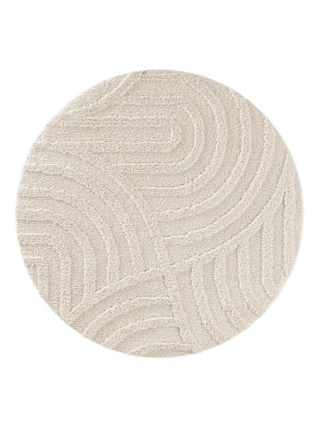 Badematte "Fiete" in Creme Weiß