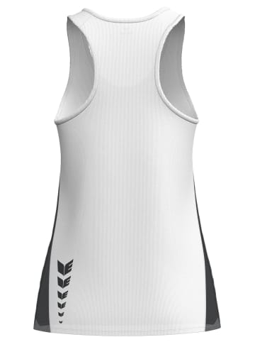 Damen Singlet in weiss/schwarz