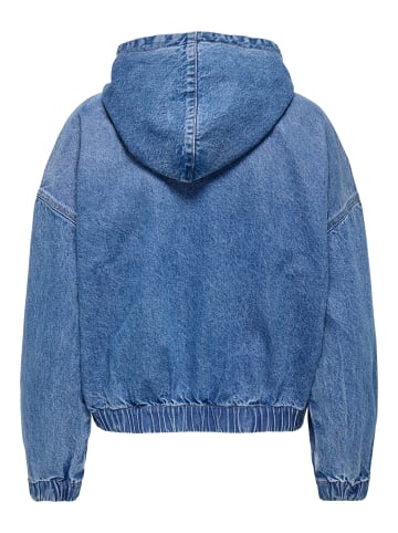 Jeansjacke in Medium Blue Denim