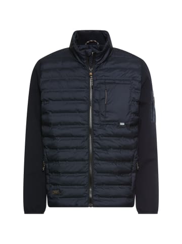 Blouson mit Stehkragen in Navyblau
