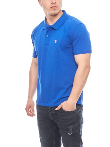 US Polo Assn. Basic Poloshirt in der Farbe Indigo