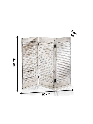 Paravent WHITEPARA90 in Grau