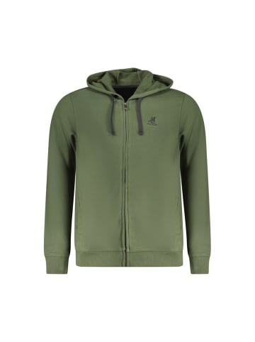 Grün Herren Hoodie aus Baumwolle