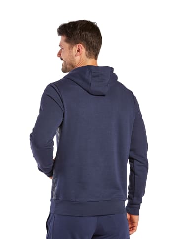 Herren Essential Team Kapuzensweat in new navy/slate grey