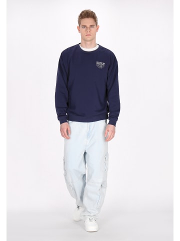 Men Sweatshirt in navy