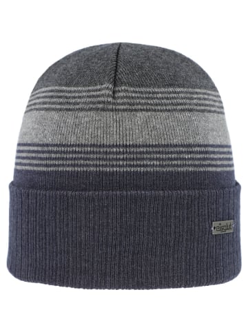 Strickmütze in blau