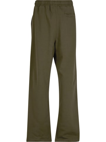 Trousers - Sweat in washed faded olive
