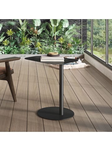 Beistelltisch Nastätten in Schwarz (H)50cm (B)50cm (T)38cm