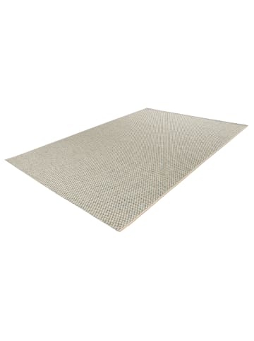 Wohnzimmer Teppich – Kurzflorteppich Tribal 125 in blaugrün