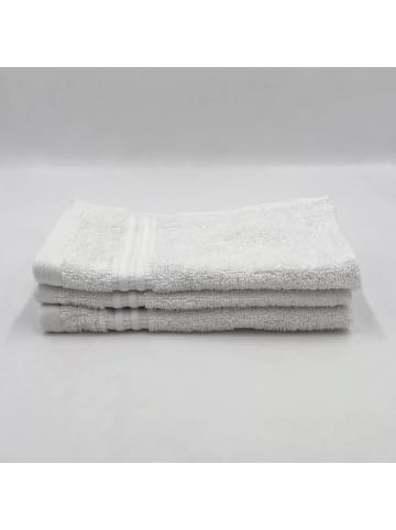 Premium-Hotelhandtuch 30x50 cm, 520, Weiß
