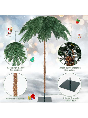 Künstlicher Weihnachtsbaum LED in Grün
