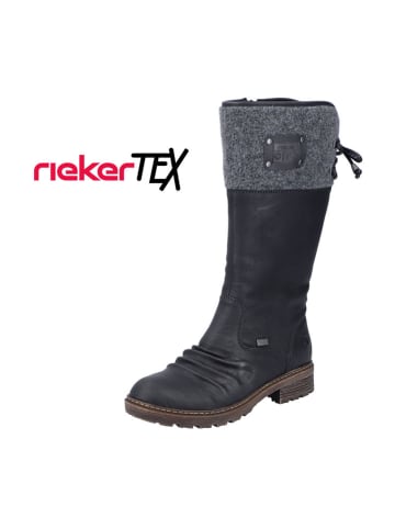 Komfort Stiefel in Schwarz