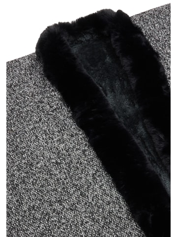Damen Poncho in Schwarz