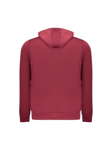 Lila Baumwolle Herren mit Kapuze Sweatshirt