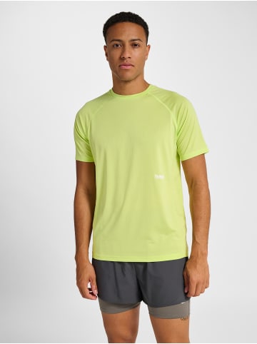 T-Shirt Hmlpulse Herren in SHADOW LIME