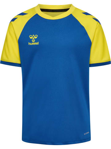 T-Shirt Raglanärmel Hmlmatch Kinder in TRUE BLUE/BLAZING YELLOW