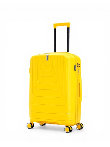 2 tlg. Kofferset GALINA in Gelb (64L/42L)