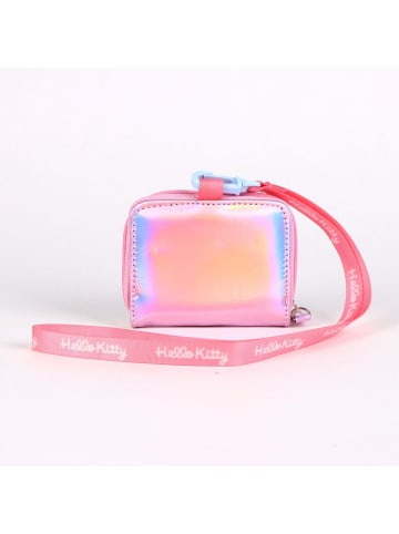 Hello Kitty Iridescent Geldbörse schimmernde Kinderbörse in Rosa
