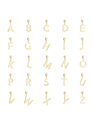 Anhänger P in gold
