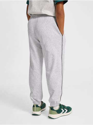 Verstellbare Taille Hose Hmljr Loose Kinder in LIGHT GREY MELANGE/BLACK